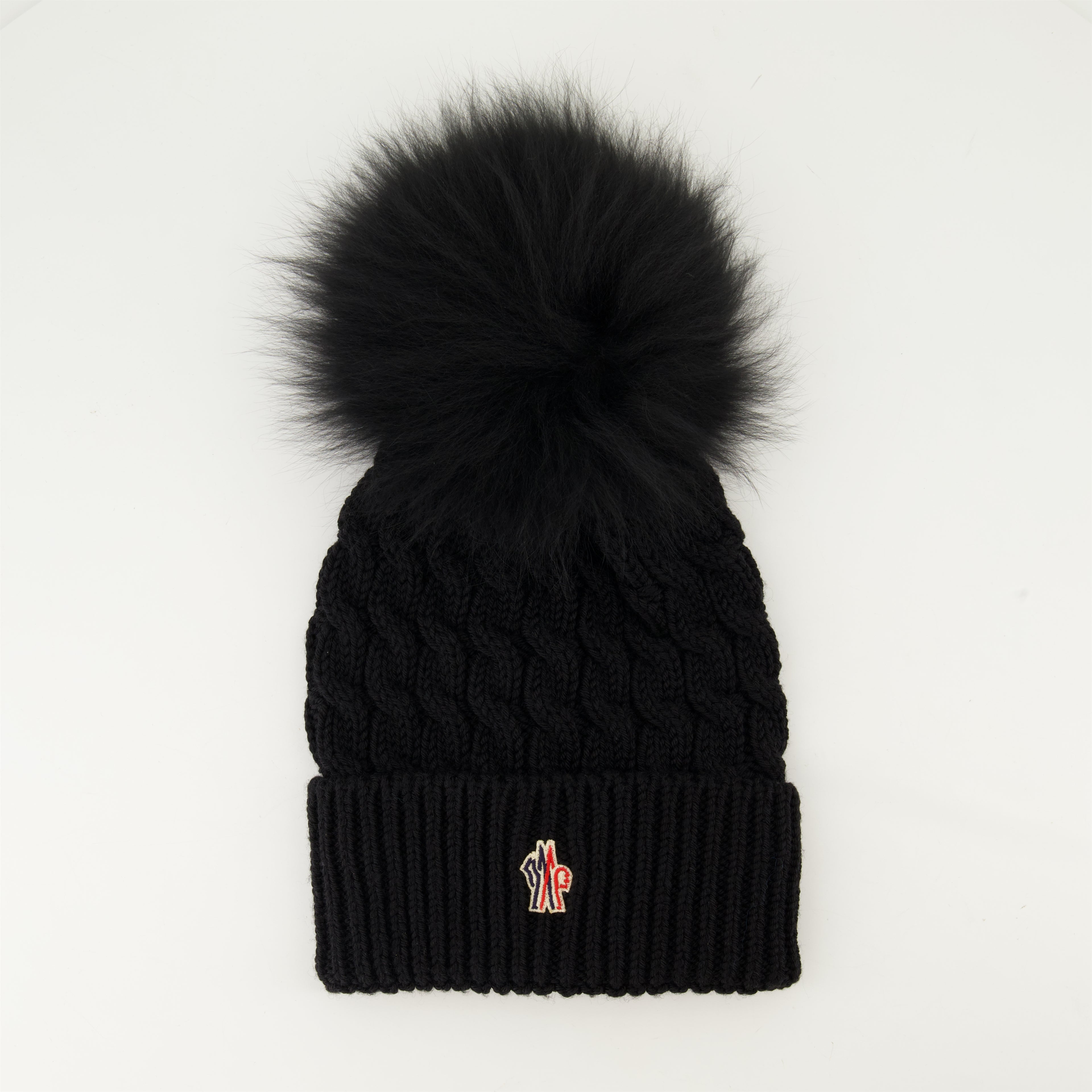 모자, 캡 및 비니 Bonnet à pompon Moncler Grenoble 검은색 Femme