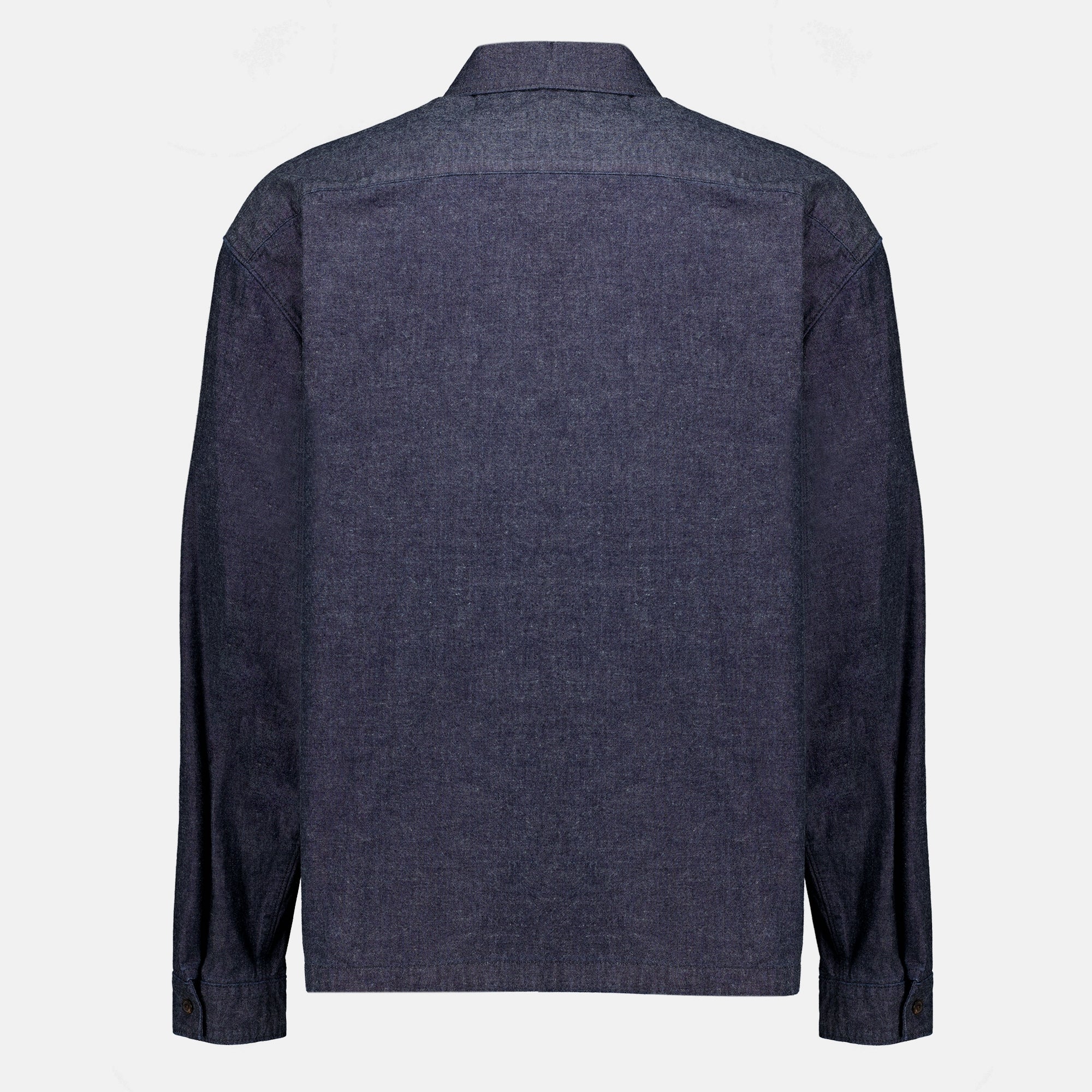 Chemises Chemise en chambray Prada Bleu foncé Homme