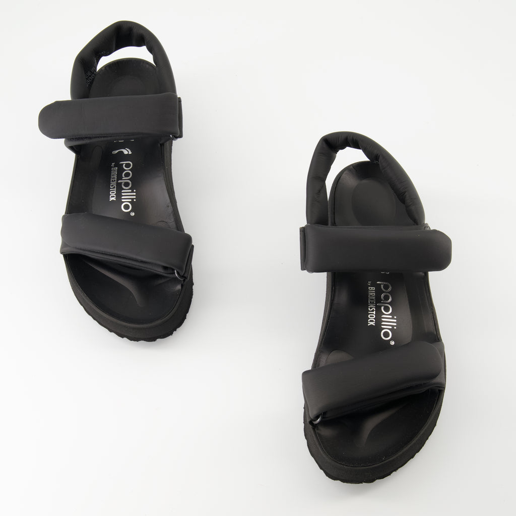 Chaussures ouvertes Sandales Theda Birkenstock Noir Femme