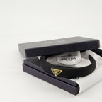 Hats, caps and beanies Serre-tête en Re-Nylon Prada Black Femme