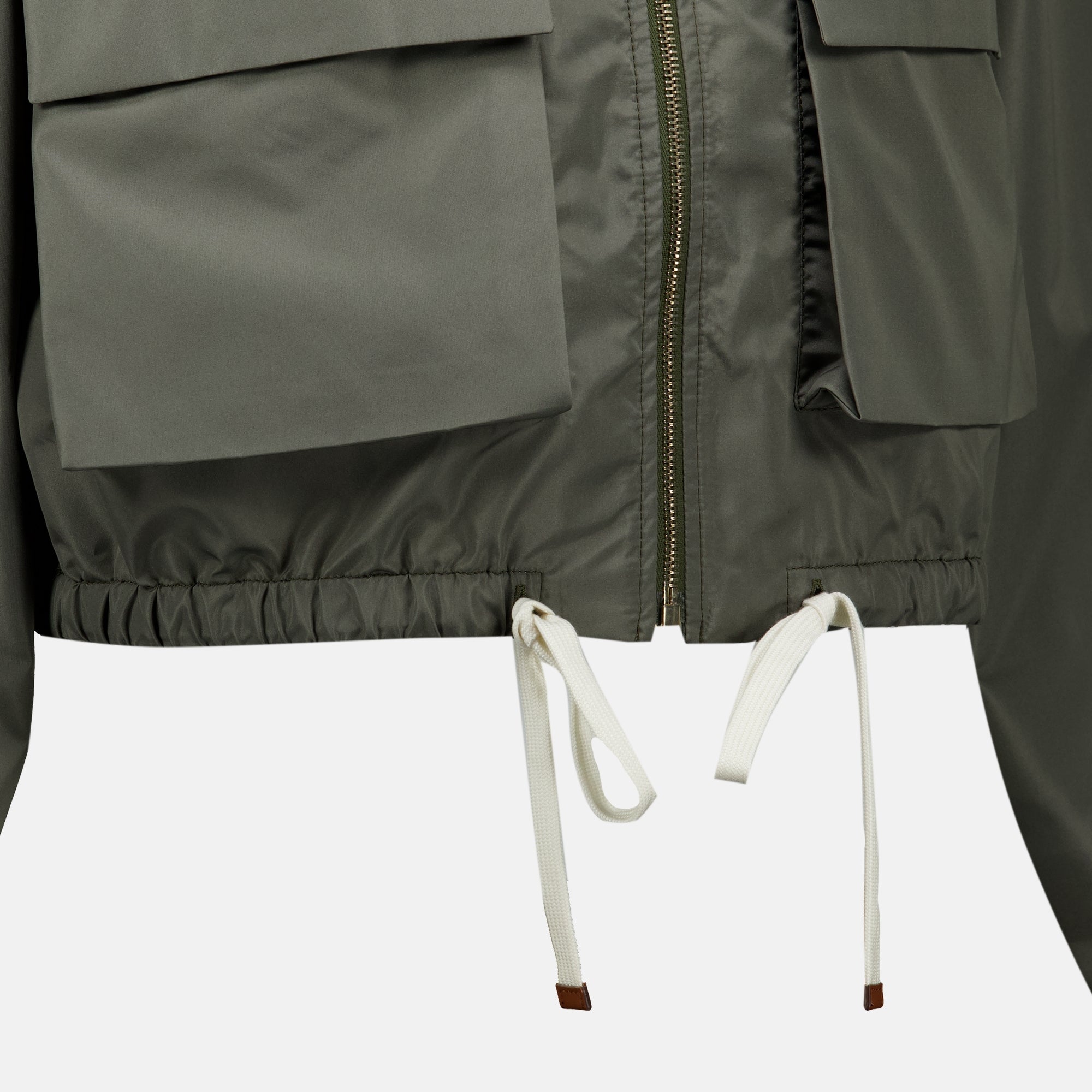 Vestes Casaco Kaki em Tecido Técnico Miu Miu Kaki Femme