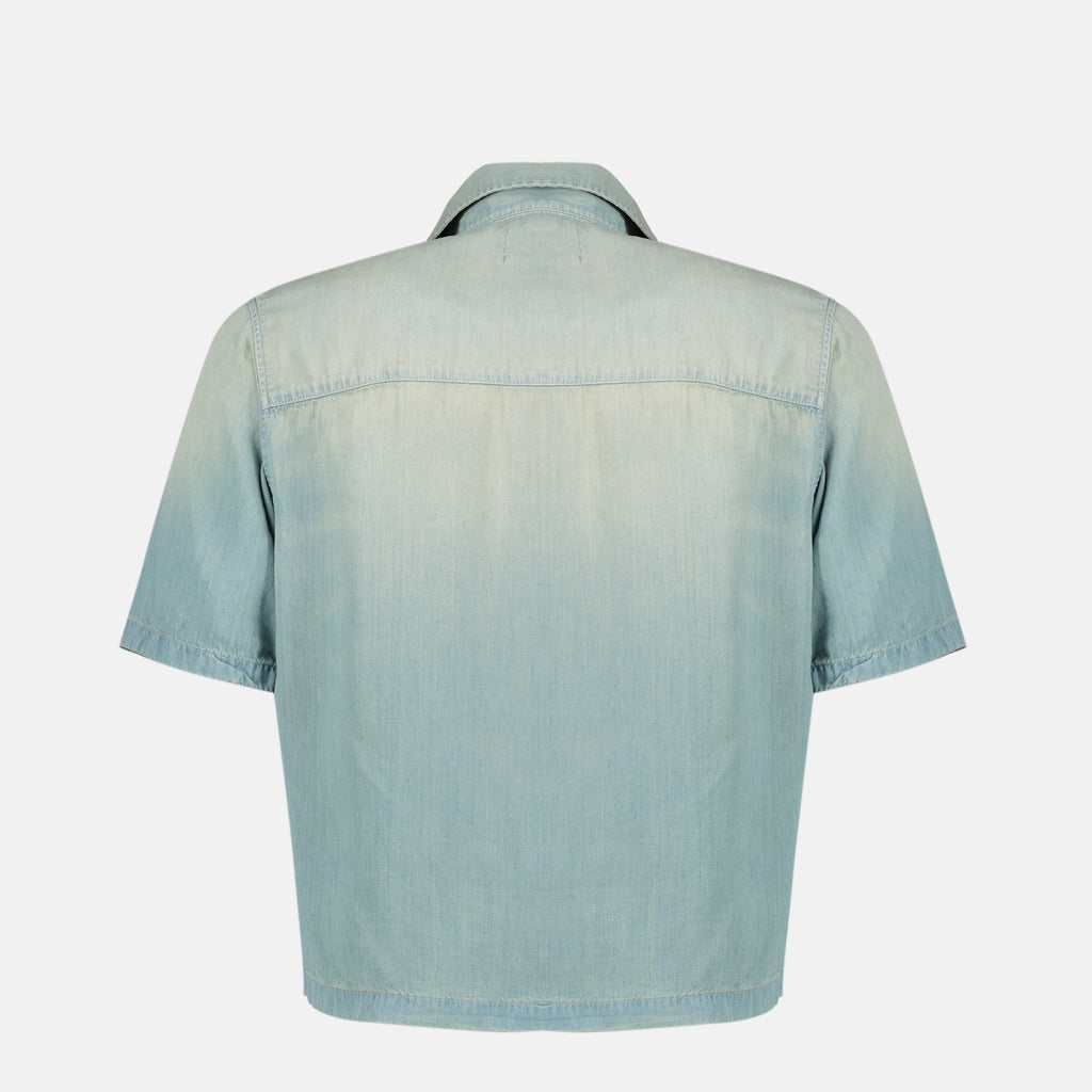 Immagine della camicia D-Banni effetto denim di Diesel per Uomo - Stagione Primavera-Estate 2026 - Vista Posteriore