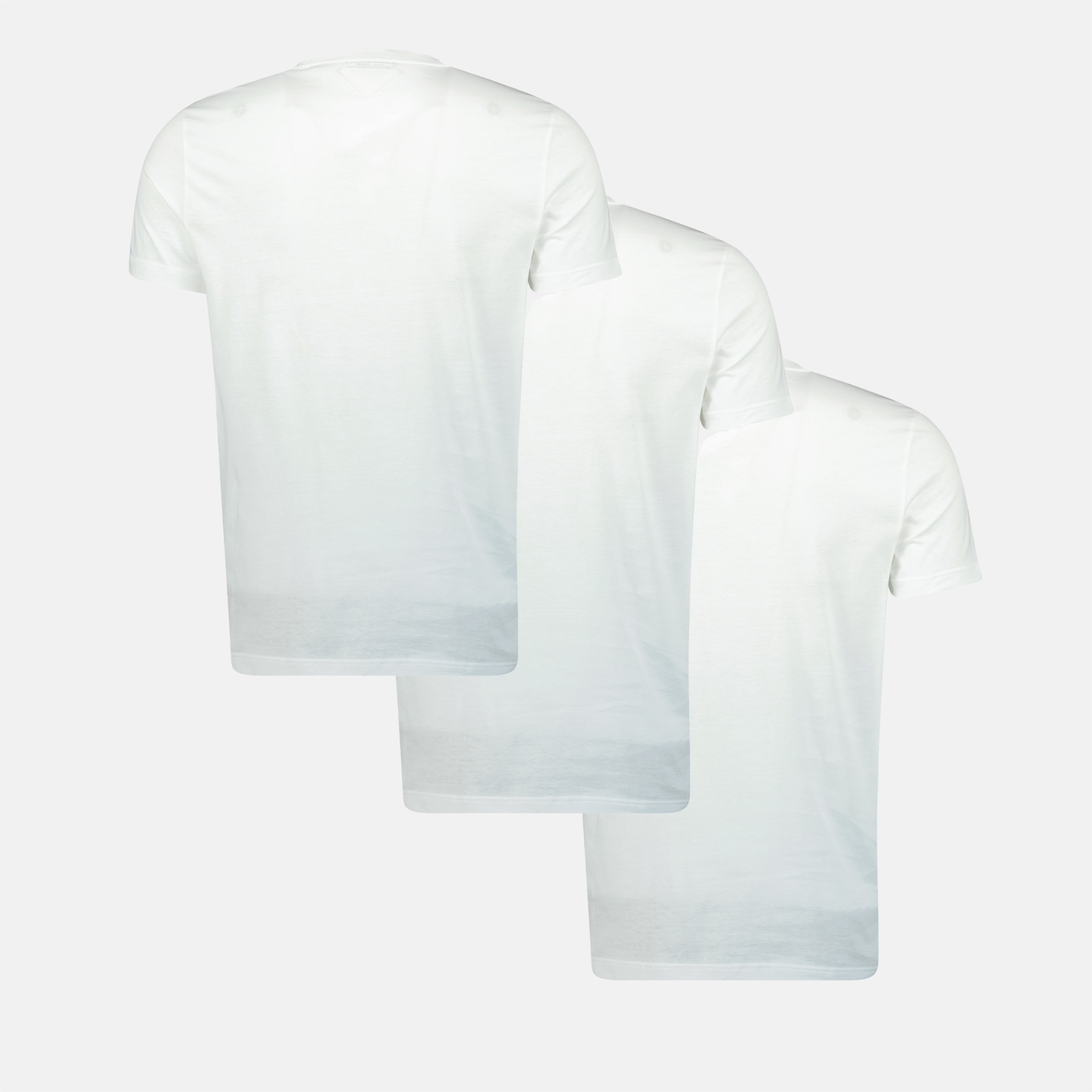 Intimo e homewear Set di T-shirt Bianche Prada Bianco Homme