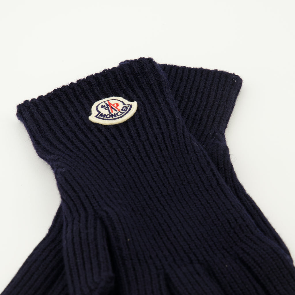 Image de l'article Gants en laine de la marque Moncler pour Homme - Saison Automne-Hiver 2025 - Vue détaillée_2