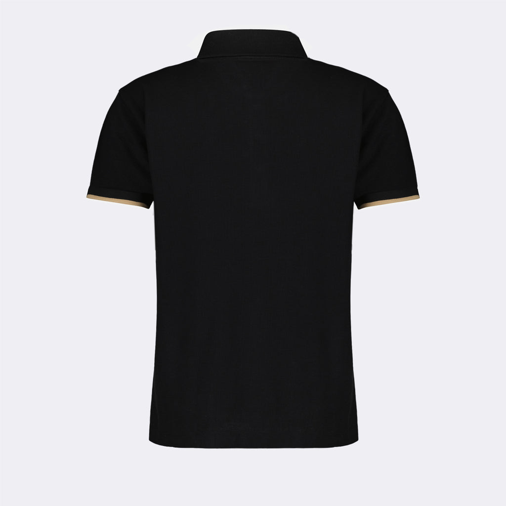 Polos Polo com Logo Moncler Preto Femme