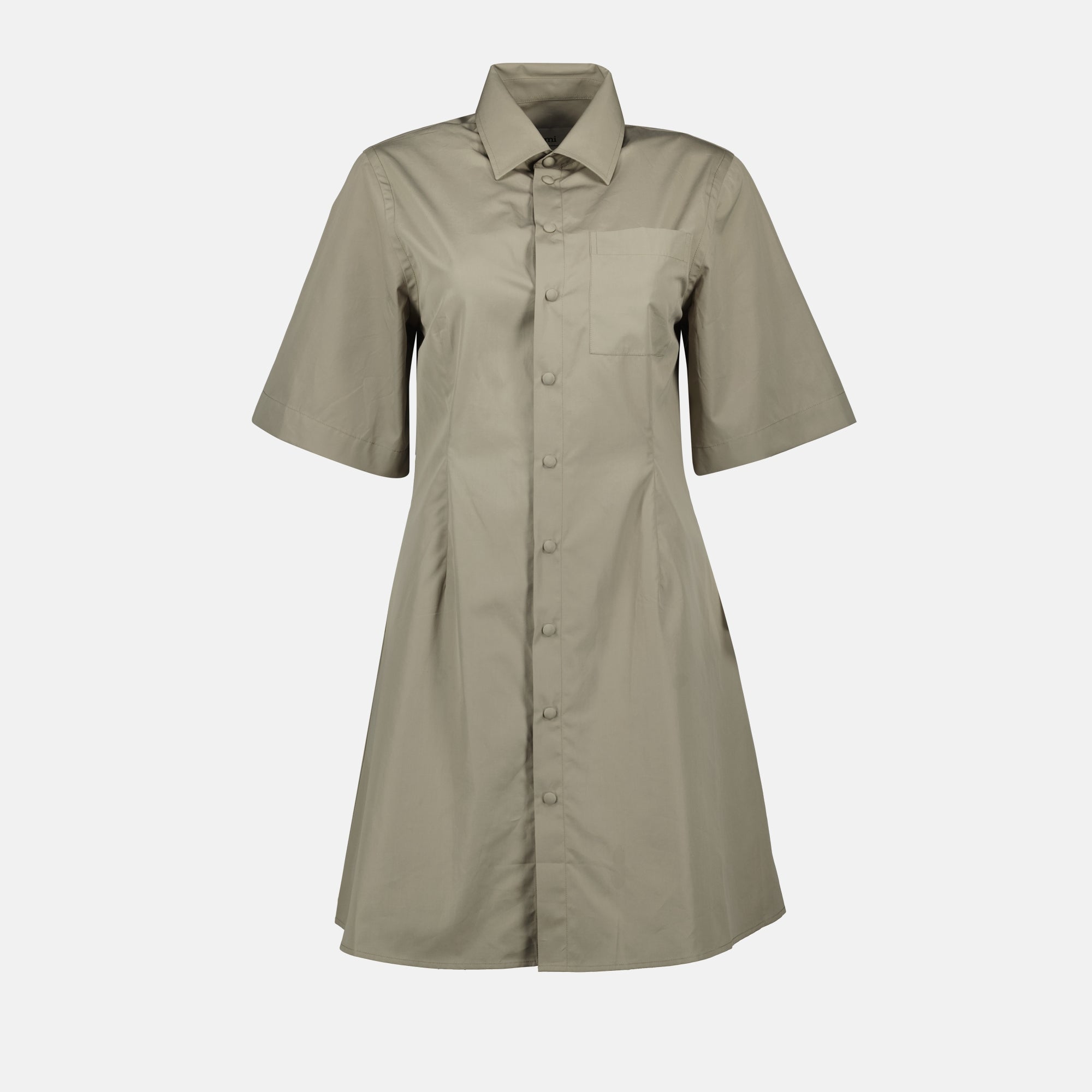 Dresses Shirt Dress Ami PARIS Gray Femme