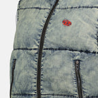 Giacche Doudoune W-Mons-SL sans manches Diesel Blu Homme