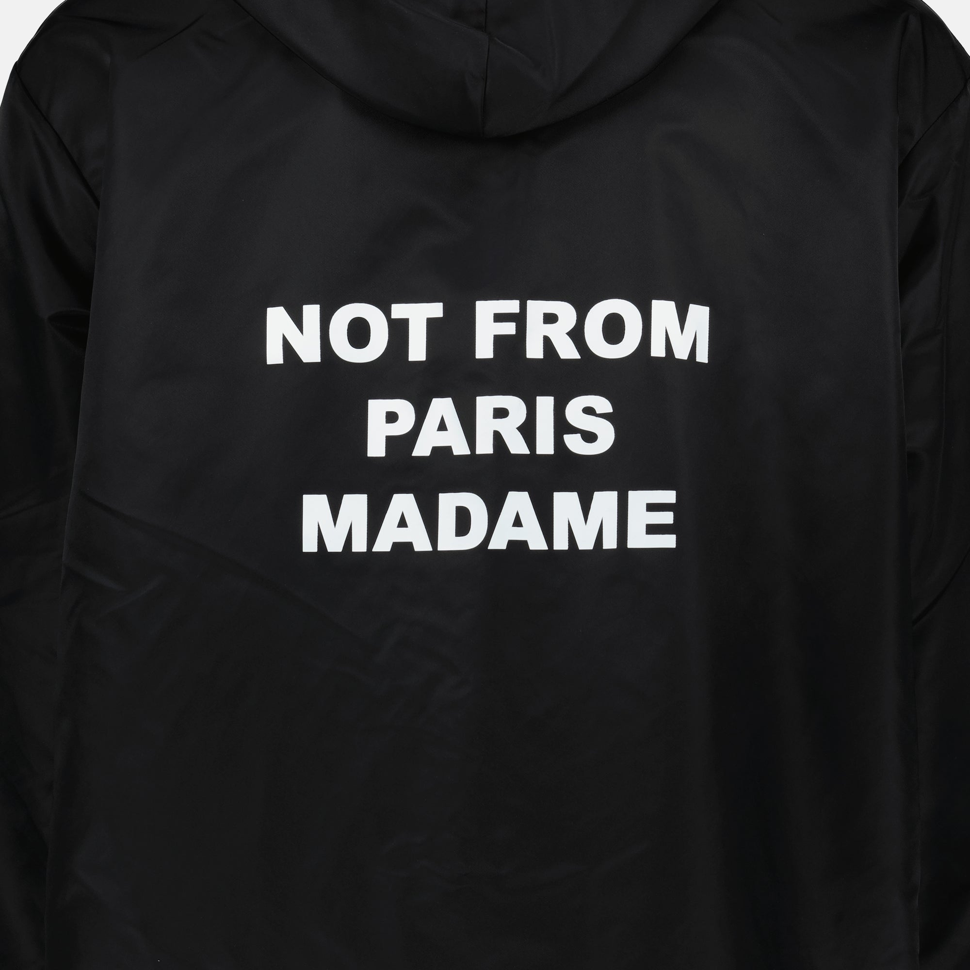 Manteaux Parka Not from Paris Madame Drole De Monsieur Noir Homme