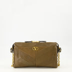 Image de l'article Petit sac Panthea marron de la marque Valentino Garavani pour Femme - Saison Printemps-Été 2026 - Vue de Face