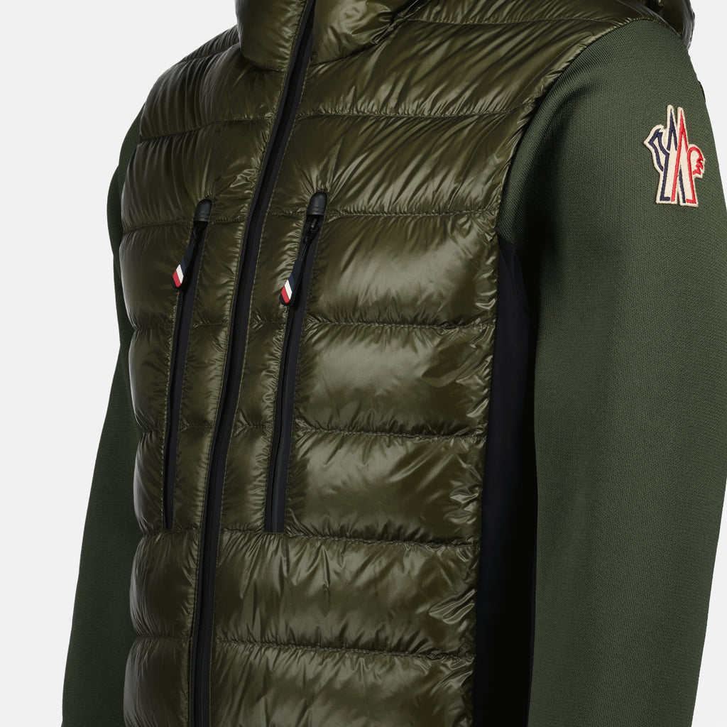 재킷 Veste bi-matière Moncler Grenoble 녹색 Homme