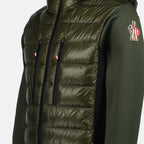 재킷 Veste bi-matière Moncler Grenoble 녹색 Homme