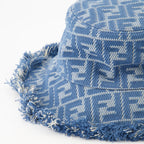 Hats, caps and beanies Bob FF Fendi Blue Femme