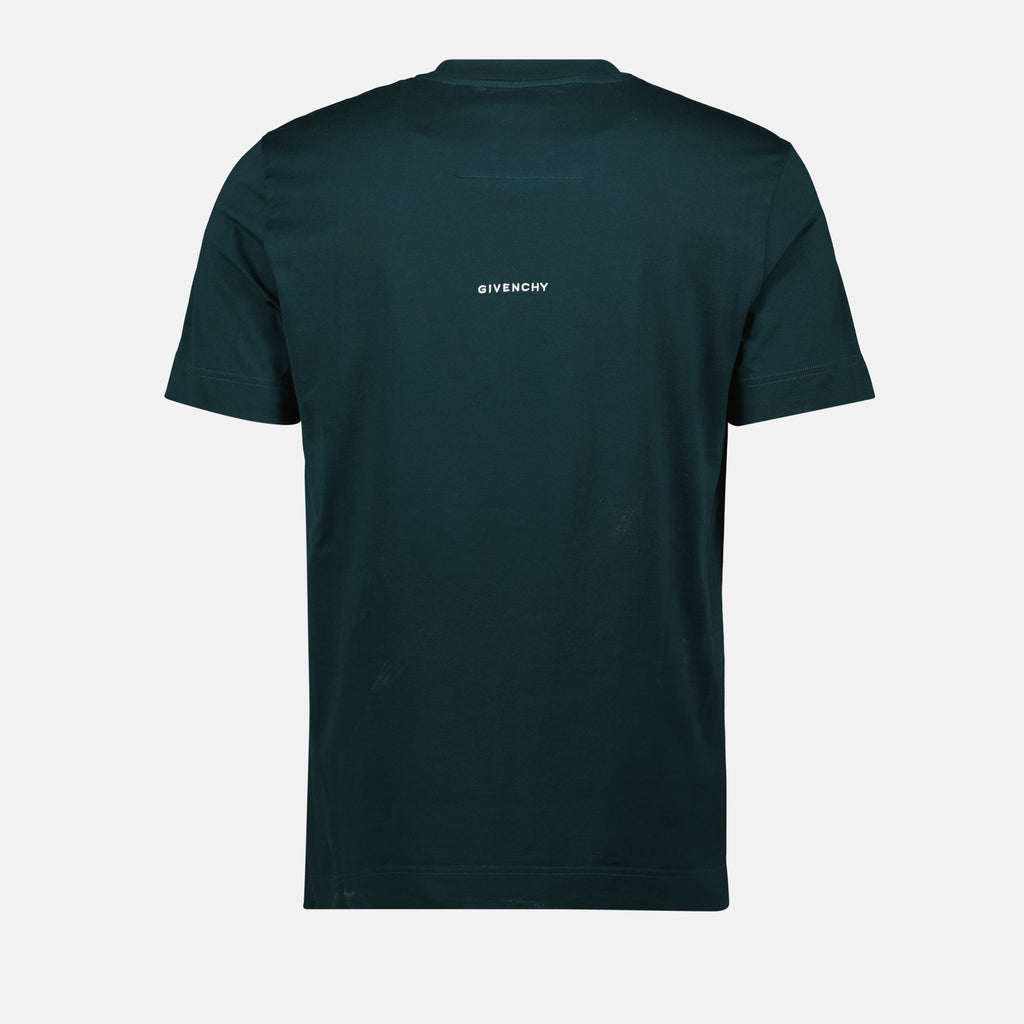 T-shirt T-Shirt con Logo 4G Givenchy Verde Homme