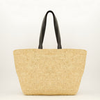 Sacs cabas Sac cabas en raphia beige Ami PARIS Beige Unisexe