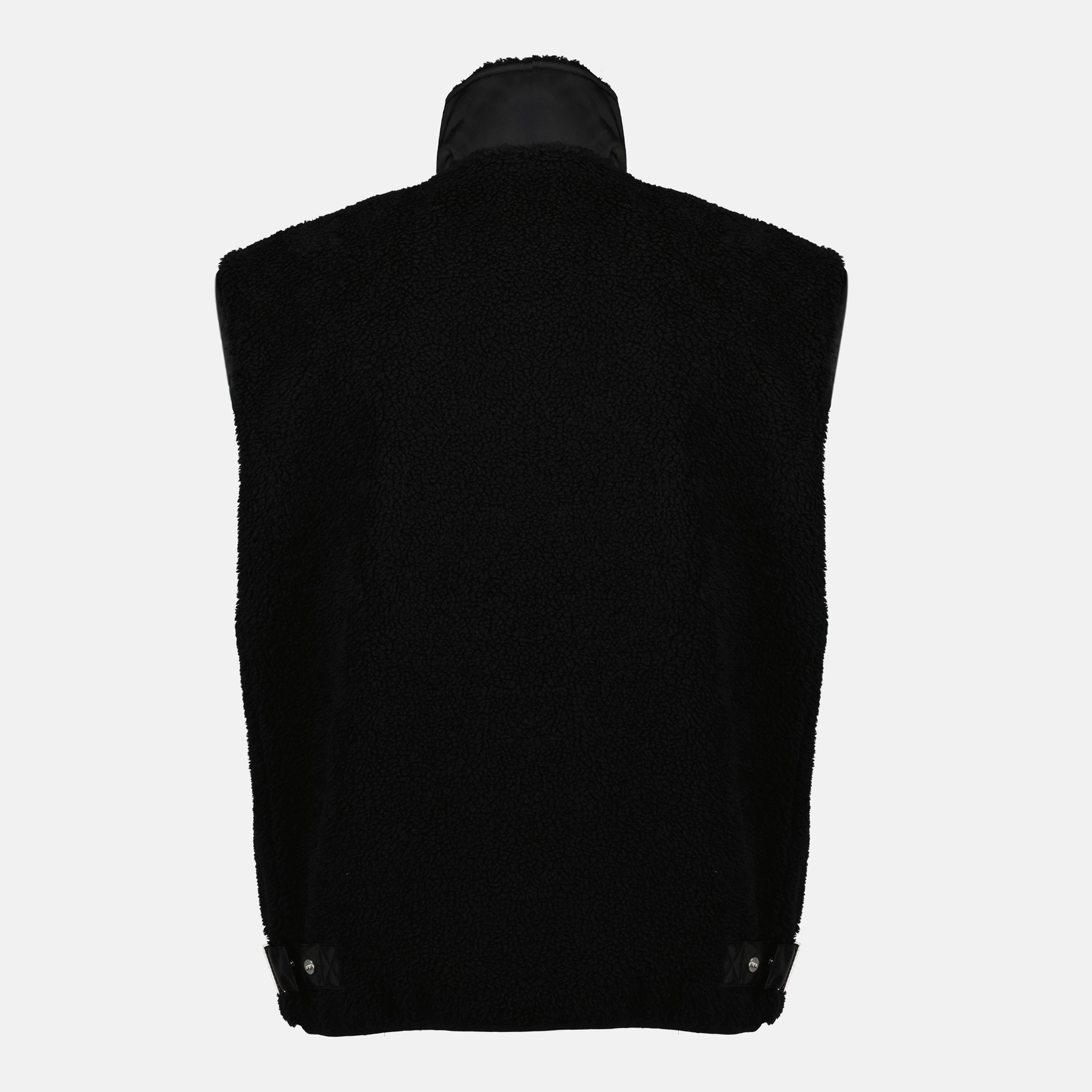 Vestes Black Teddy Gilet Fendi Noir Homme