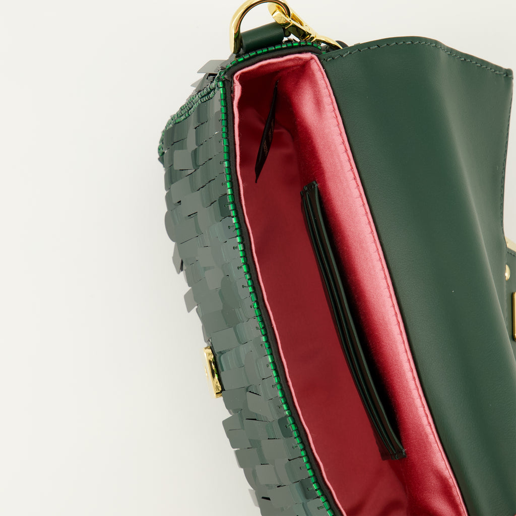 여성을 위한 펜디 미니 바게트 백의 이미지 - 2025 가을-겨울 - 상세 보기_3