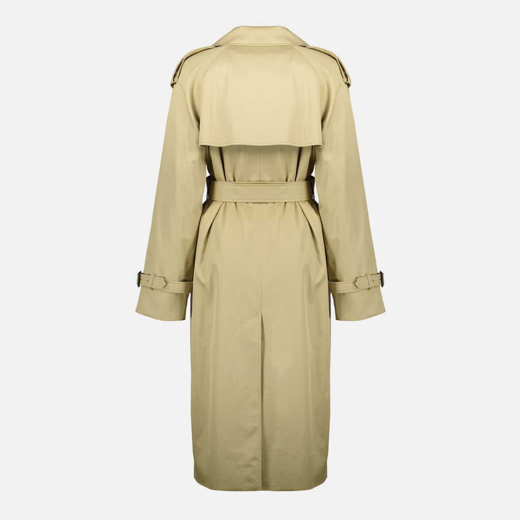 Manteaux Trench Coat Lungo Beige Castleford Burberry Beige Femme