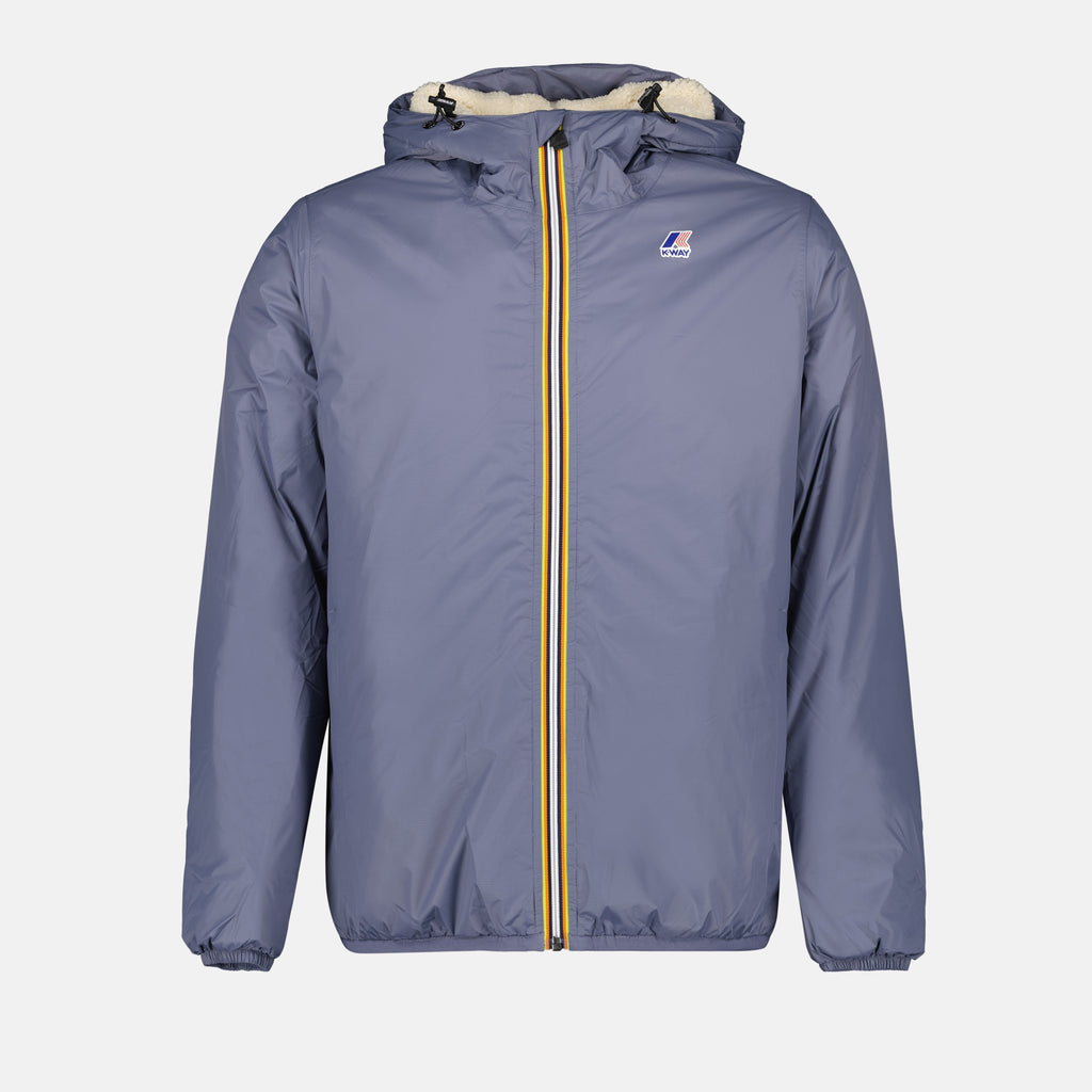 Vestes Veste Le vrai 3.0 Eiffel Orsetto K-Way Gris Unisexe