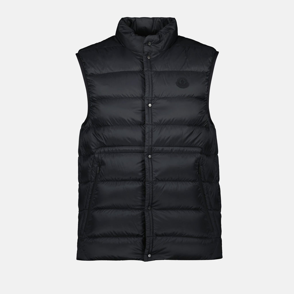 Jackets Plaret Sleeveless Puffer Moncler Black Homme