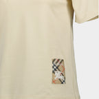 T-shirts Cavalier T-Shirt Burberry Beige Femme