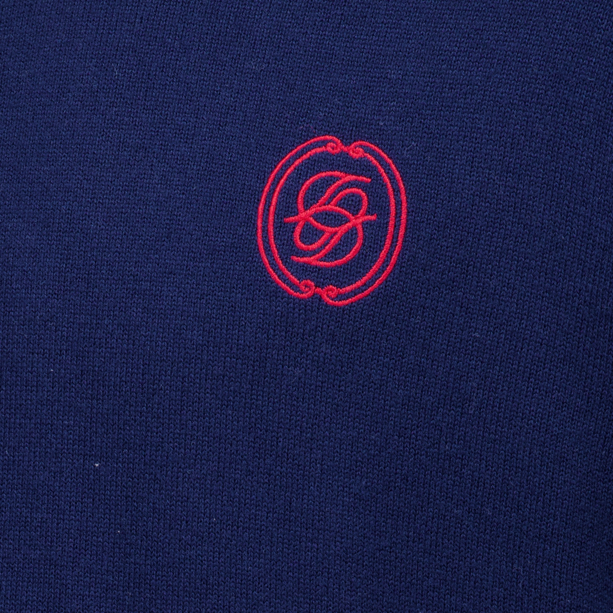 Sweatshirts D Miror Wool Sweater Navy Blue Drole De Monsieur Bleu foncé Homme