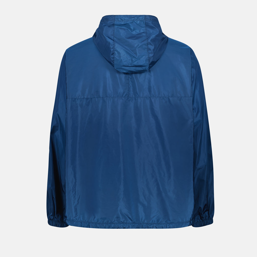 Vestes Coupe-vent en Re-Nylon Prada Bleu Homme