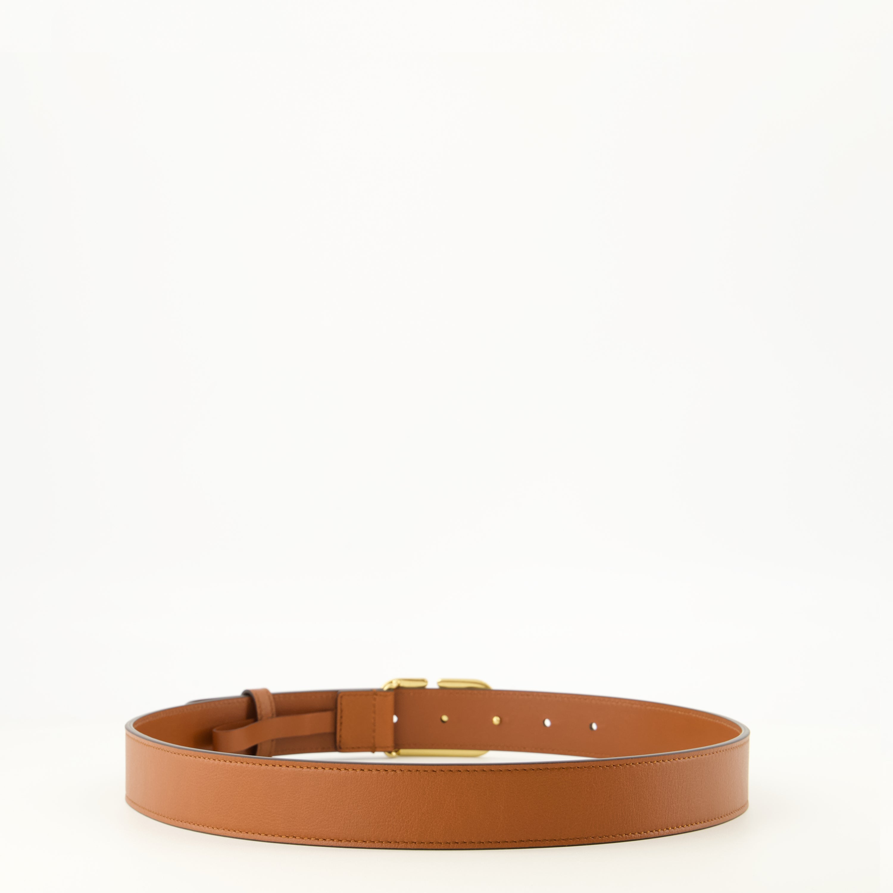 Ceintures Cintura in Pelle Marrone VLogo Valentino Garavani Marron Femme