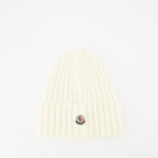 Gorras, sombreros y gorros Gorro con Logo Moncler Blanco Femme