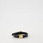 Joias Bracelet VLogo Signature Valentino Garavani Preto Homme
