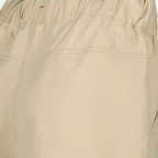 Shorts Pantaloncini Tecnici Arricciati Moncler Grenoble Beige Femme