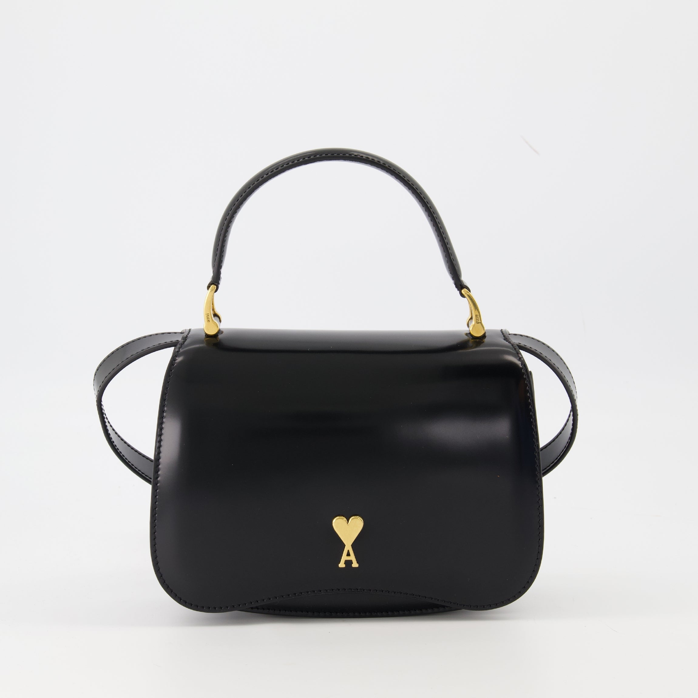 Sacs à main et épaule Sac Top Handle Paris Paris Ami PARIS Noir Unisexe