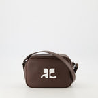 Crossbody bags Sac camera Réédition Courrèges Brown Unisex