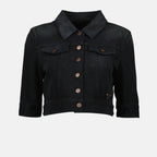 Jacken Jeansjacke Prada Schwarz Femme