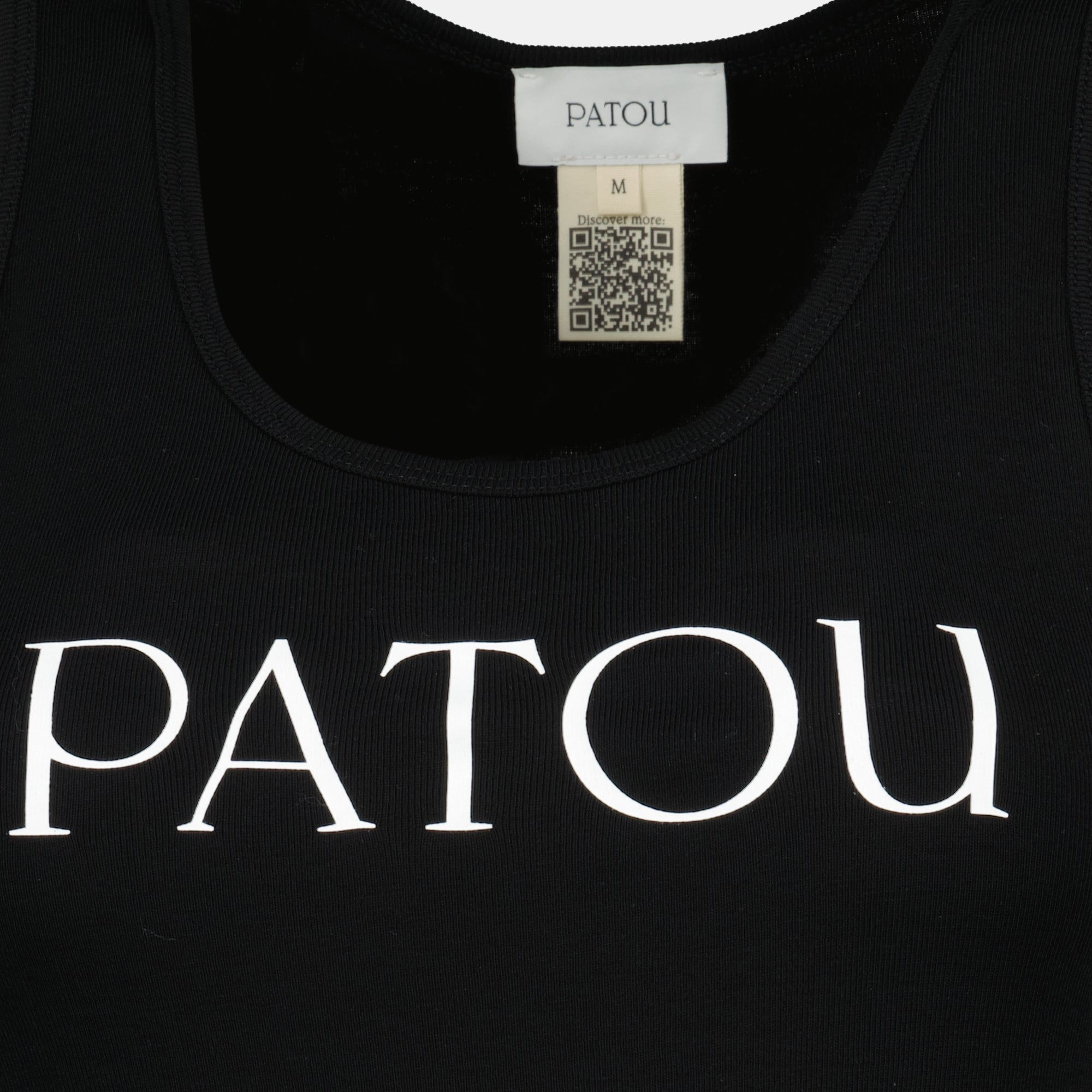 Patou ブラックリブタンクトップ - 女性 – myCompañero