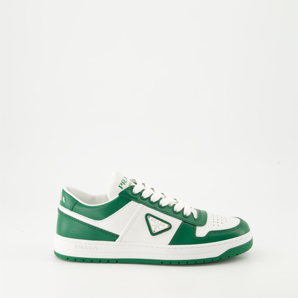 Sneakers Downtown Sneakers Prada Green Femme