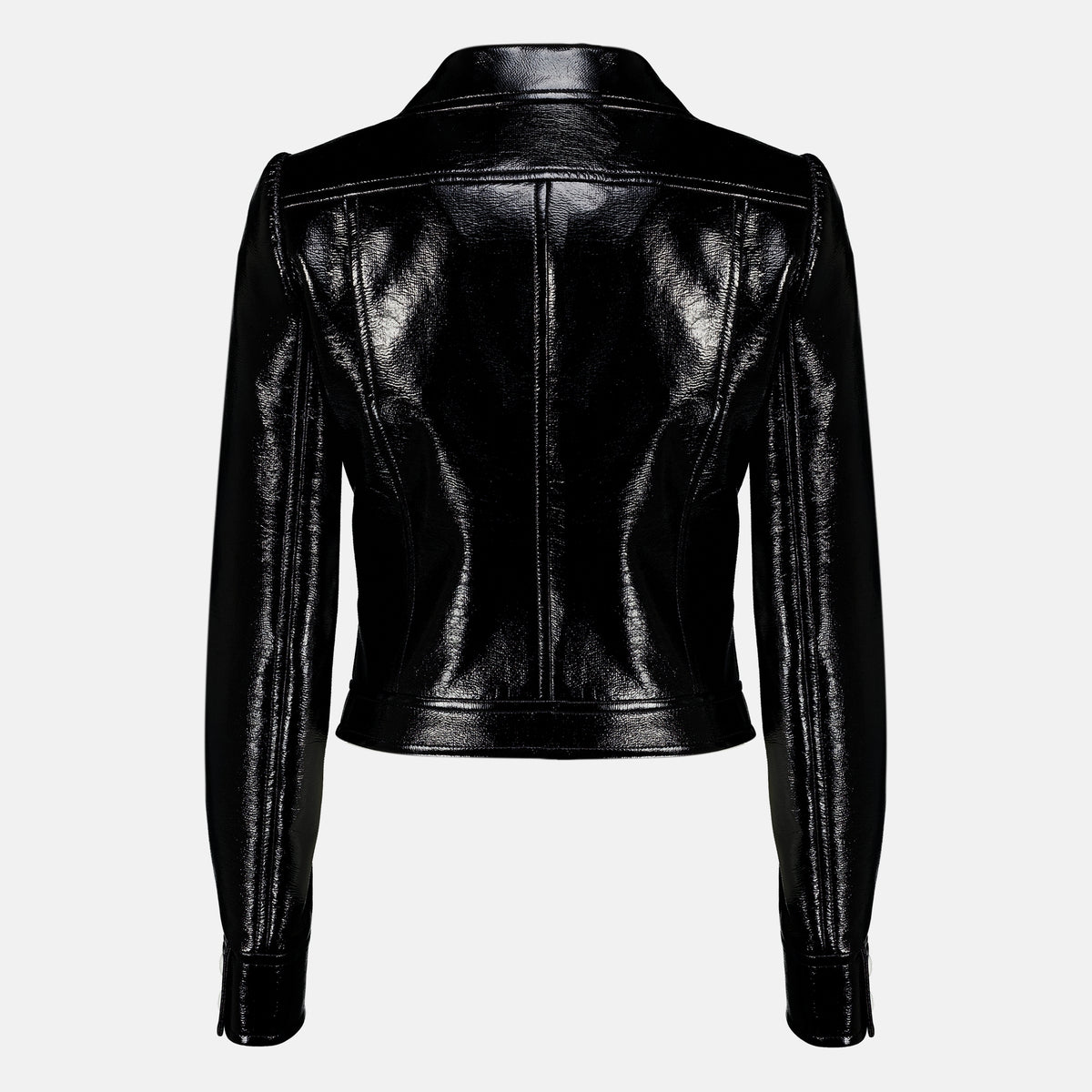 Vestes 再発行されたブラックビニールジャケット Courrèges Noir Femme