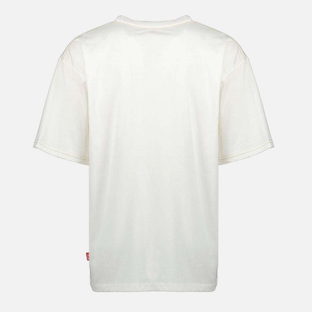 T-shirts T-Boxt-V3 Oversize Bedrucktes T-Shirt Diesel Beige Homme