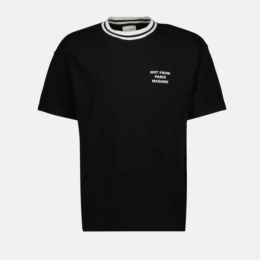 T-shirts T-shirt slogan sport Drole De Monsieur Noir Homme