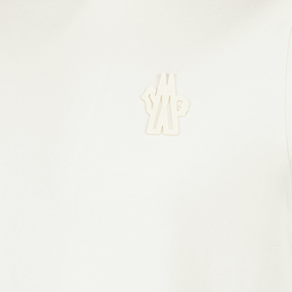 T-shirts Set di tre t-shirt in cotone nero, grigio e bianco Moncler Grenoble Multicolore Homme