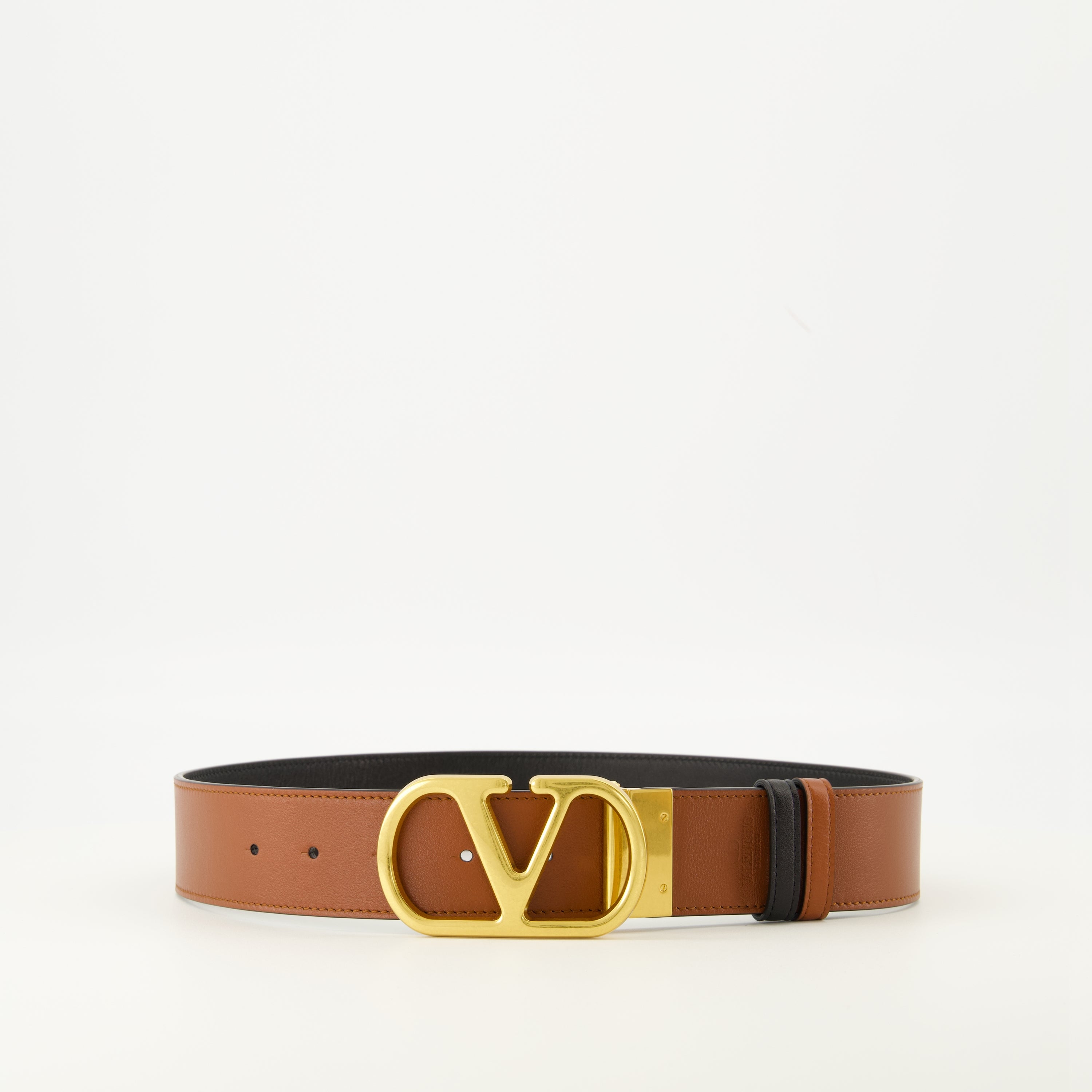 Image de l'article Ceinture Vlogo réversible de la marque Valentino Garavani pour Femme - Saison Automne-Hiver 2025 - Vue détaillée_2