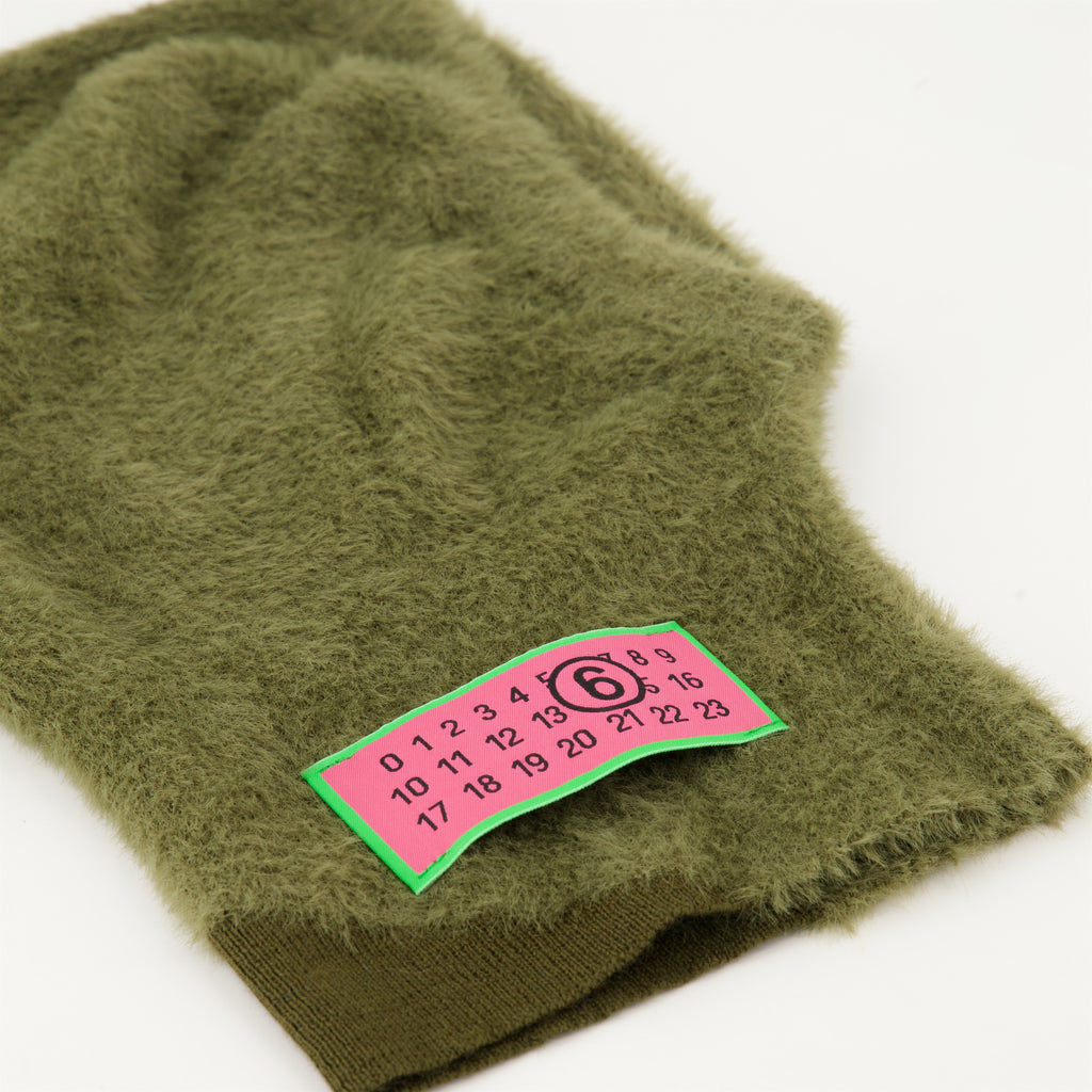 Chapeaux, casquettes et bonnets Cagoule en laine Mm6 Vert Femme