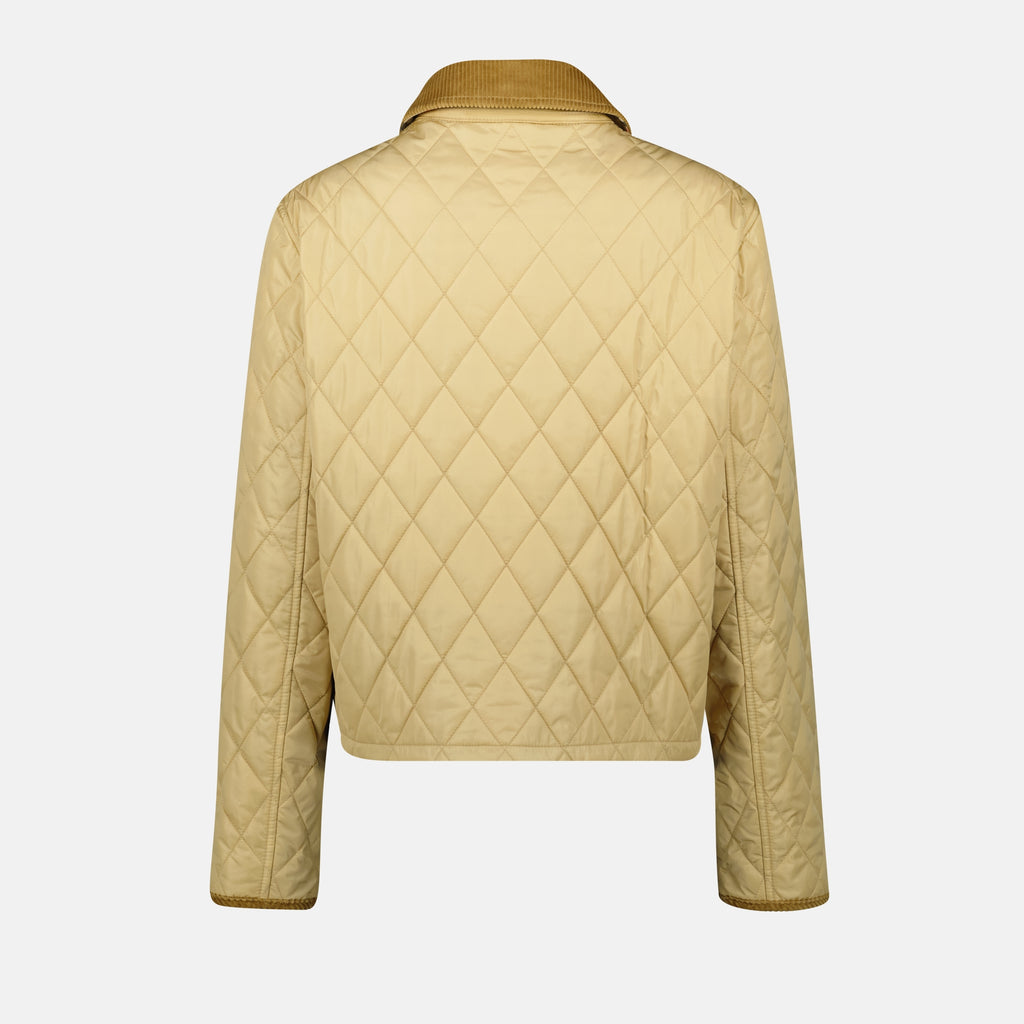 Vestes Veste matelassée Burberry Beige Femme