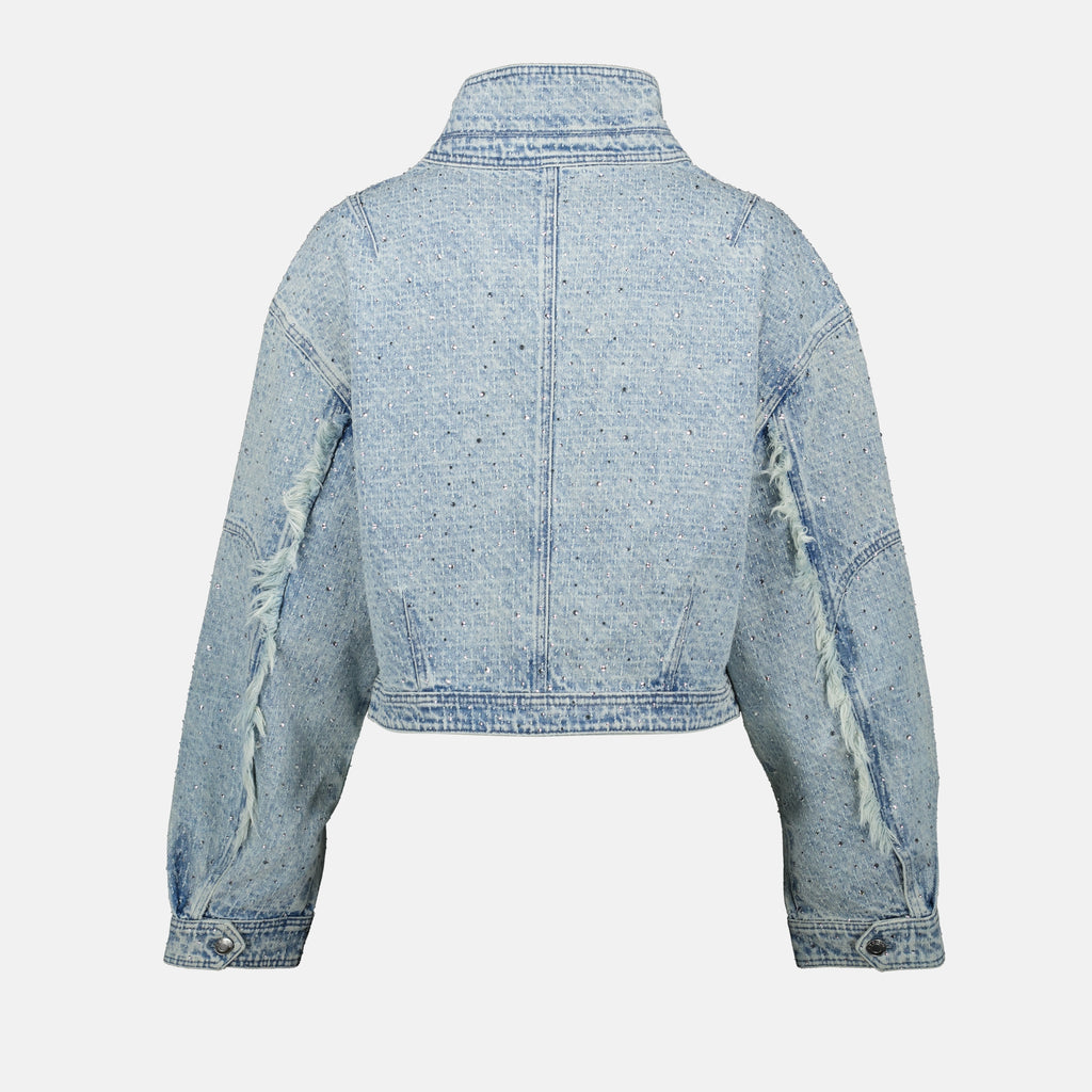 Jacken Depsie Jeansjacke Iro Blau Femme