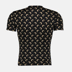 Imagen de la camiseta Moon Jersey negra de la marca Marine Serre para Unisex - Temporada Otoño-Invierno 2025 - Vista Trasera