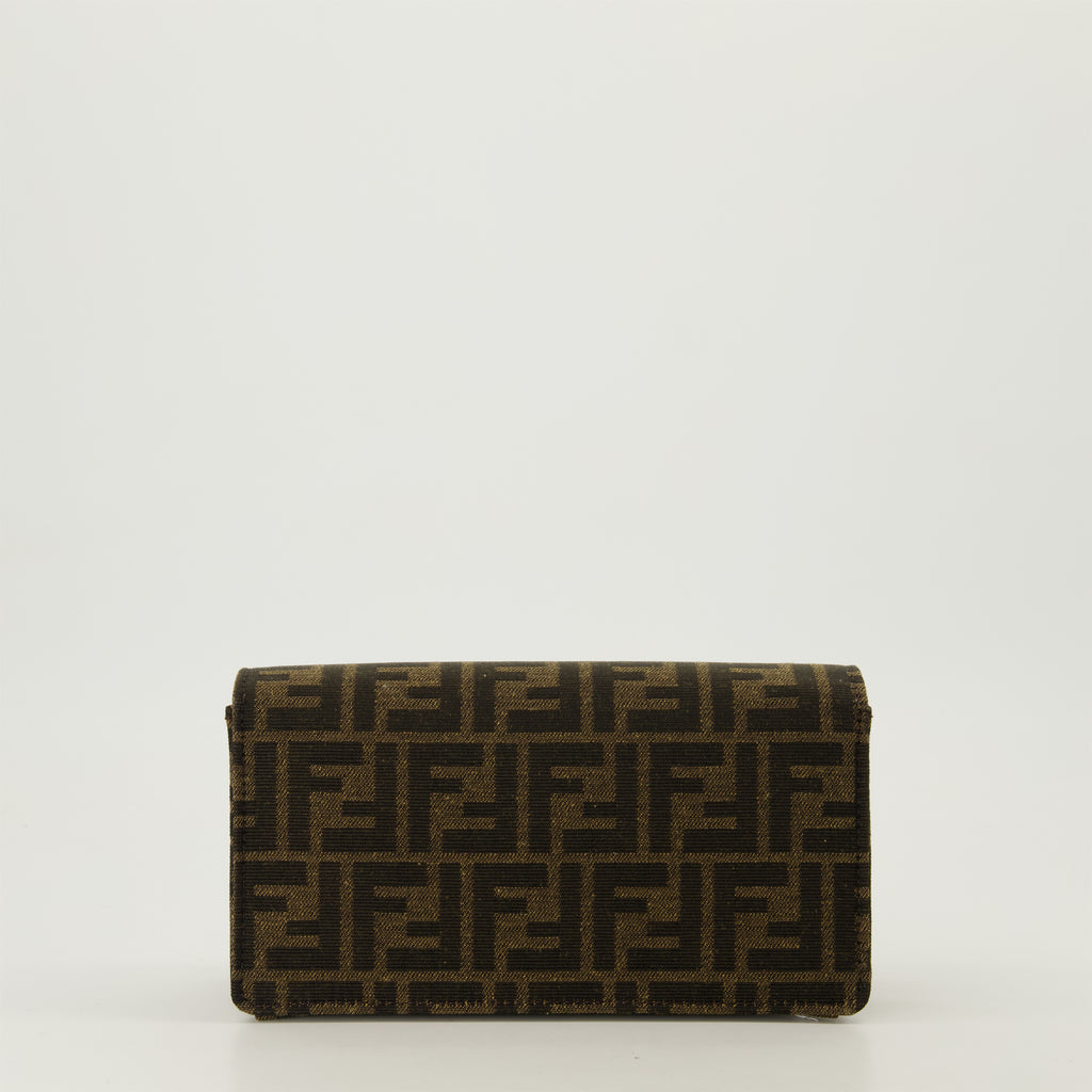 Pouches Pochette FF Baguette Fendi Brown Femme