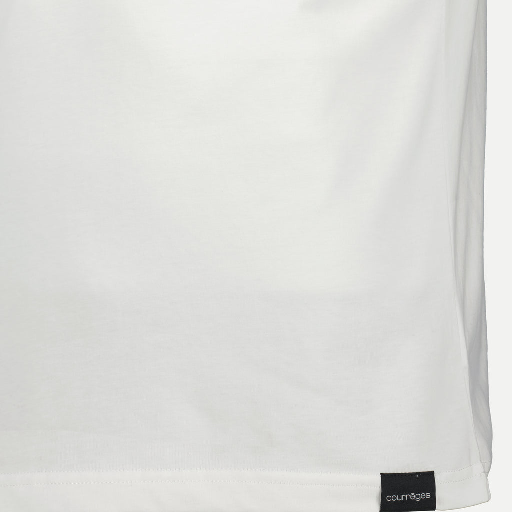 Camisetas T-Shirt AC Courrèges Branco Homme