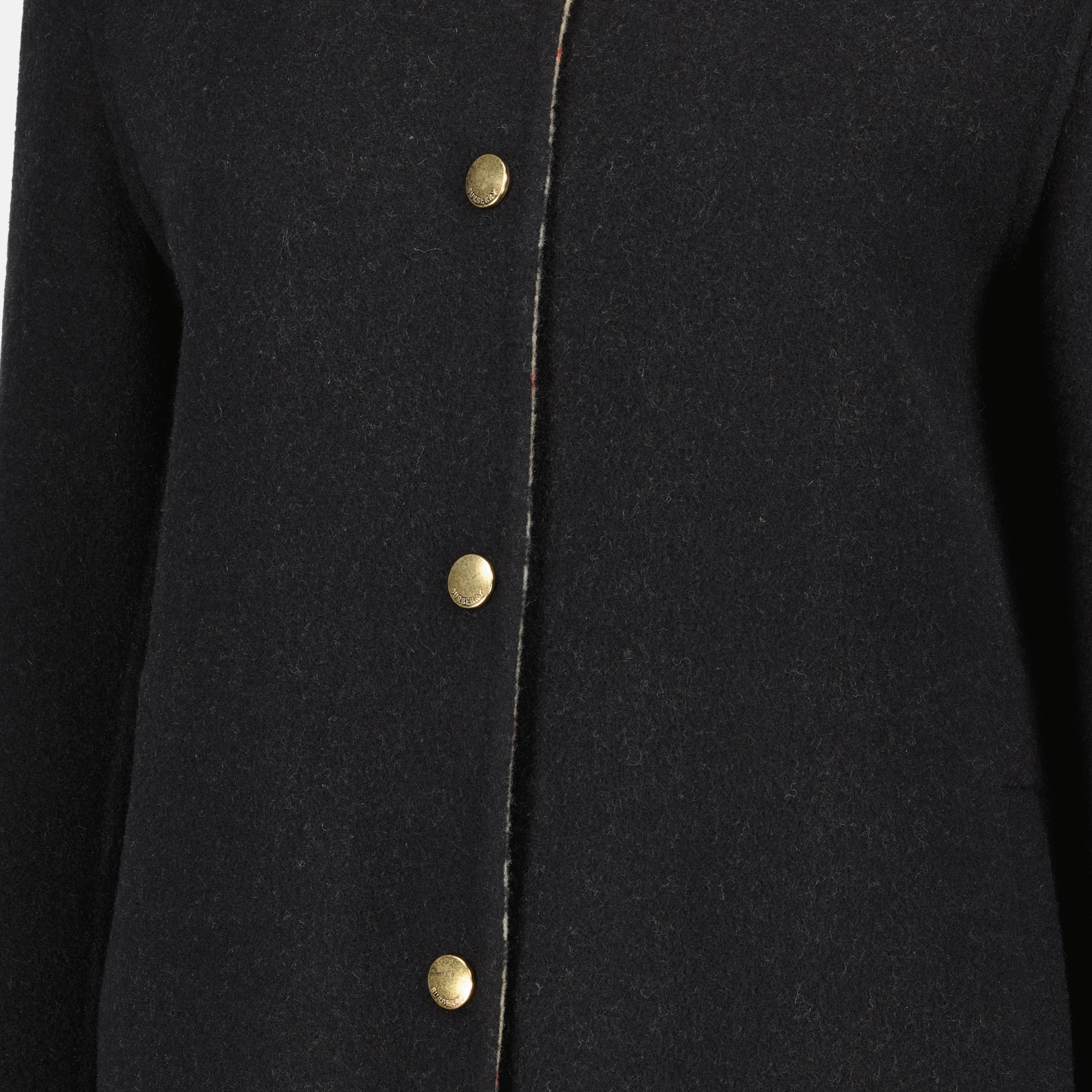 Image de l'article Veste en laine de la marque Burberry pour Femme - Saison Automne-Hiver 2025 - Vue détaillée_2