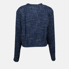 Chaquetas Chaqueta de Tweed Azul Baluna Iro Azul Femme