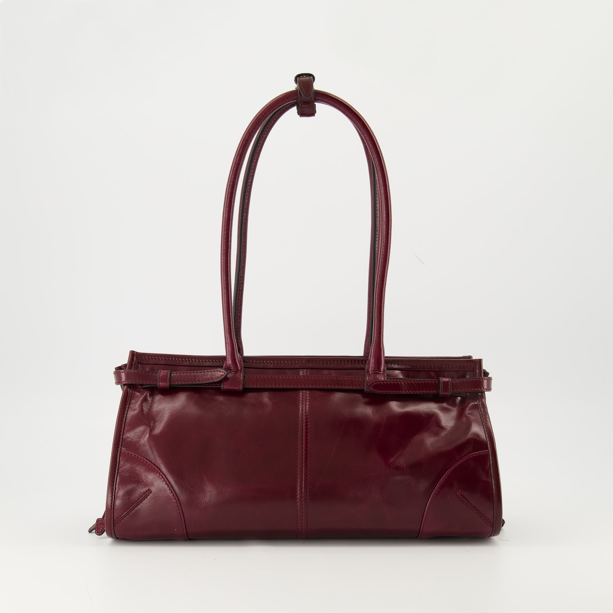 Sacs à main et épaule Bonnie Bag Prada Bordeaux Femme