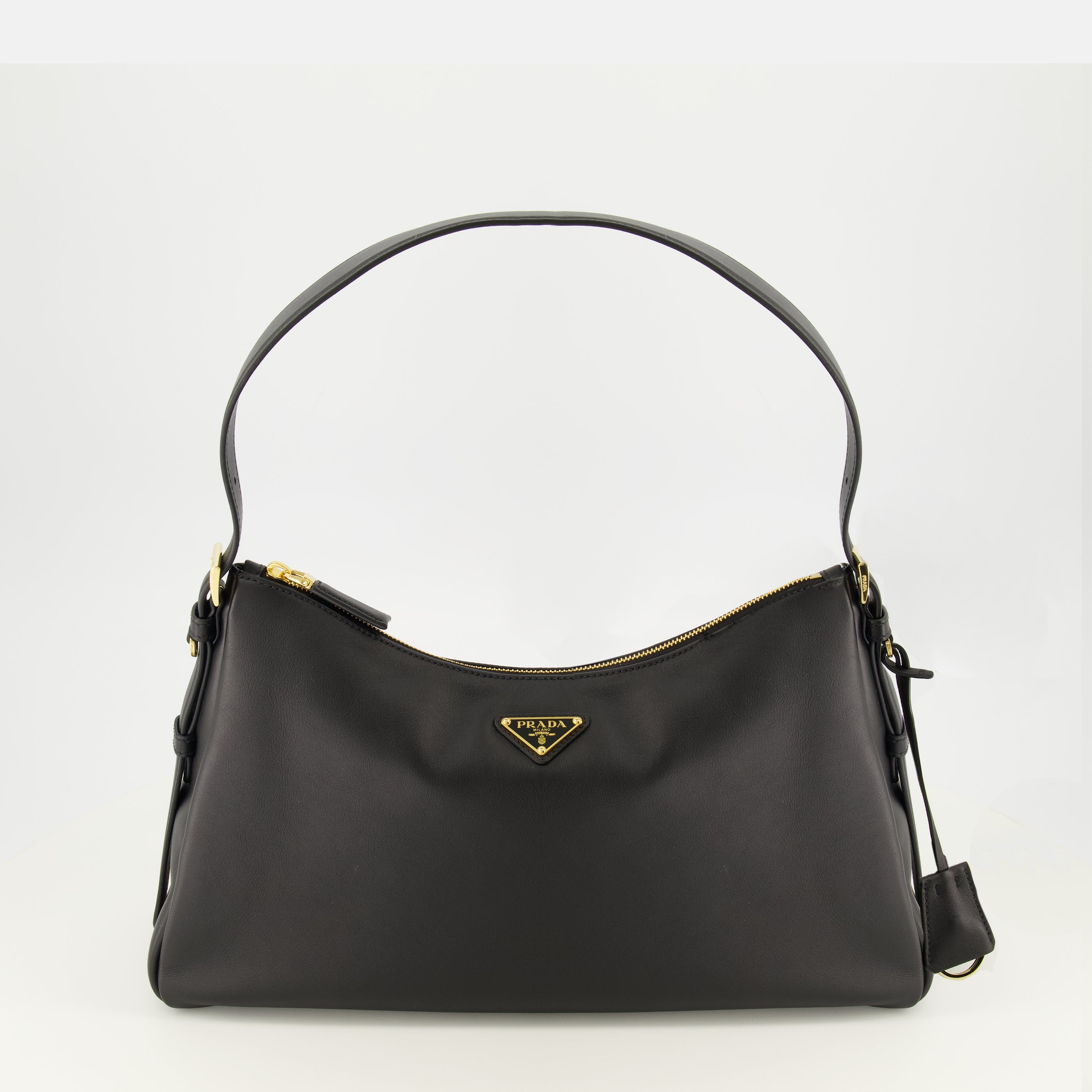 Sacs à main et épaule Sac Aimée en cuir Prada Noir Femme